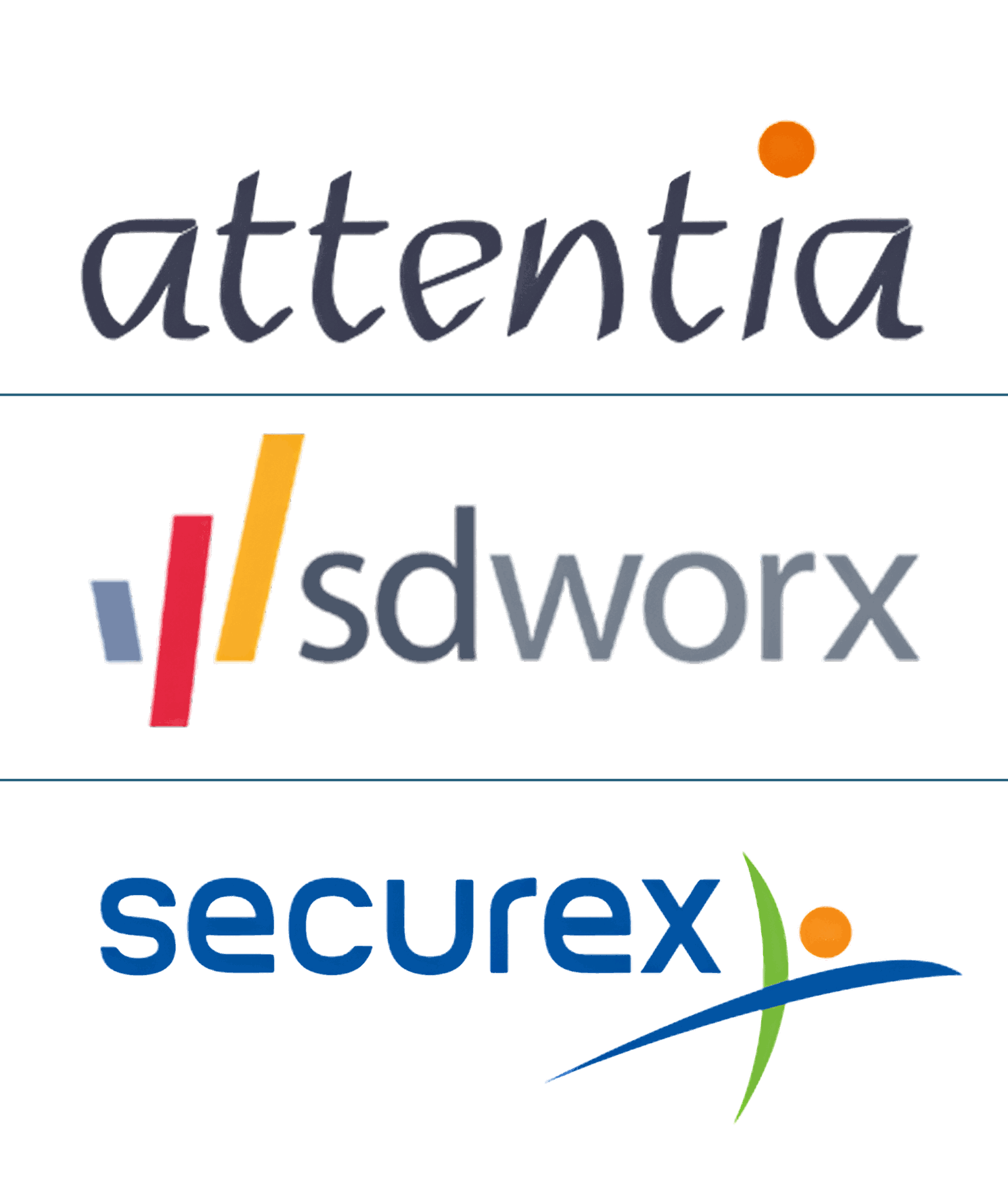 Attentia, SD Worx et Securex, partenaires RH compatibles Odoo